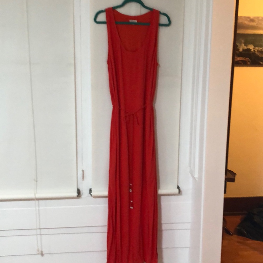 Merona Orange Maxi Dress XXL